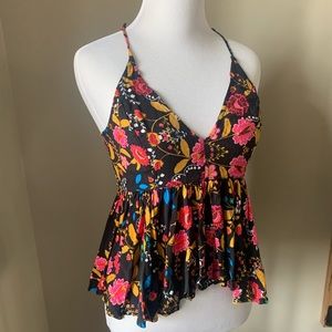 Express floral tank top